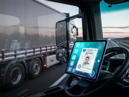 Digitaler Lkw-Führerschein startet: Weniger Bürokratie für Deutschlands Logistik - Foto: über boerse-global.de