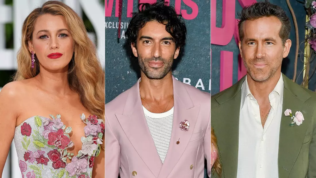  Vorwürfe von Blake Lively (links) gegen Justin Baldoni (Mitte) wurden abgewiesen. (Archivbilder) - Bild: Uncredited/AP/dpa