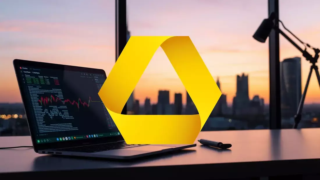 Commerzbank Share Price Reflects Market Doubts Over Acquisition Bid Illustration mit AI erstellt übermittelt durch boerse-global.de