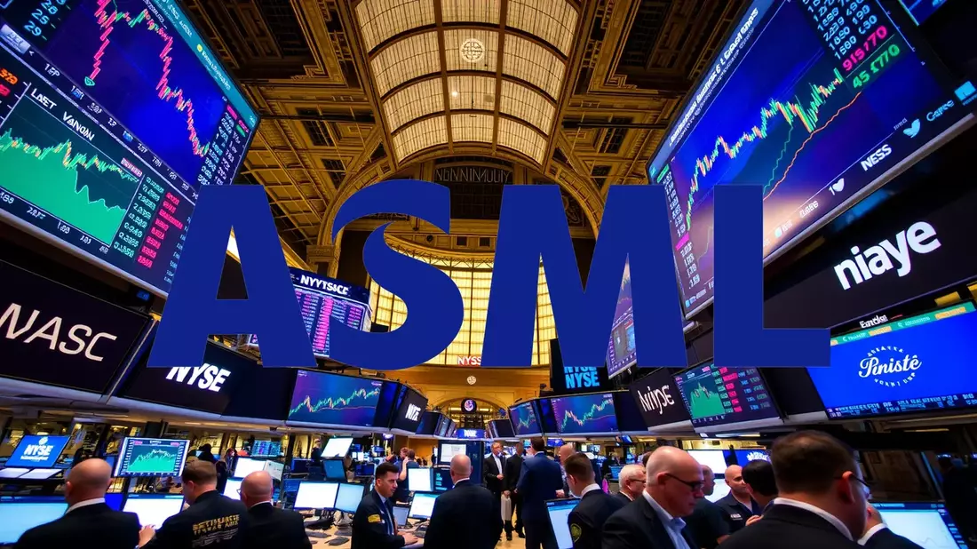 ASML: La acción se resiente ante la inminente publicación de resultados Illustration mit AI erstellt übermittelt durch boerse-global.de