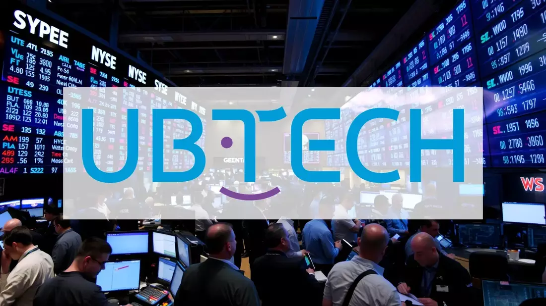 Ubtech Robotics Stock Surges on Breakthrough Year Illustration mit AI erstellt übermittelt durch boerse-global.de