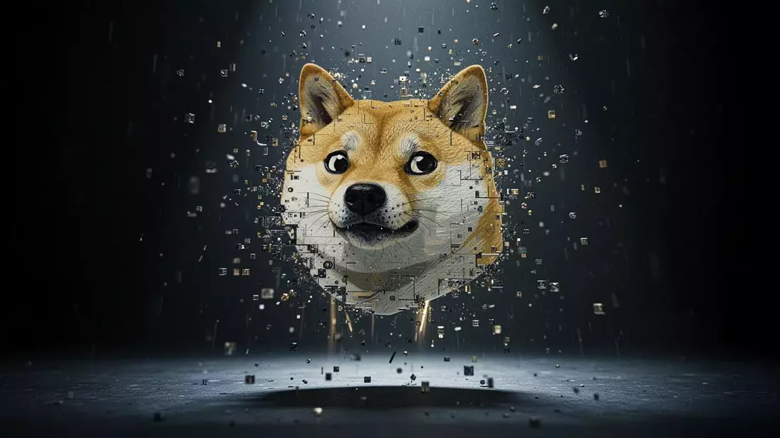 Dogecoin: Technisch unter Druck - Bild: über boerse-global.de