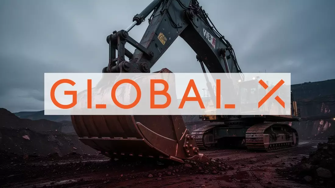 Global X Copper Miners ETF: Ivanhoe-Schock belastet Illustration mit AI erstellt übermittelt durch boerse-global.de