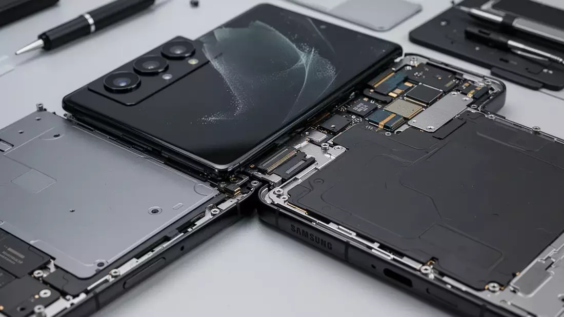 Samsung Galaxy S26 Ultra: Spitzen-Display erschwert Reparaturen Illustration mit AI erstellt übermittelt durch boerse-global.de