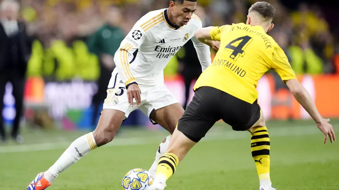 Für den VfB noch nicht erreichbar: 2024 stand Dortmund im Champions-League-Finale gegen Real Madrid. (Archivbild) - Bild: Nick Potts/PA Wire/dpa