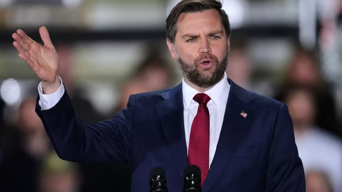 US-Vizepräsident JD Vance wird kurz vor der Parlamentswahl in Ungarn zu einem offiziellen Besuch in Budapest erwartet. (Archivbild) - Bild: Paul Sancya/AP/dpa