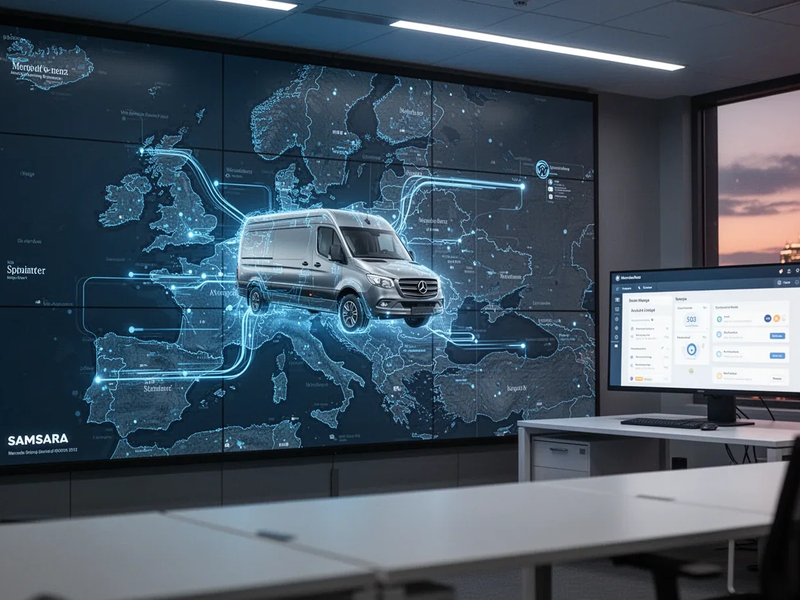Mercedes-Benz und Samsara starten direkte Cloud-Integration für Flotten - Foto: über boerse-global.de
