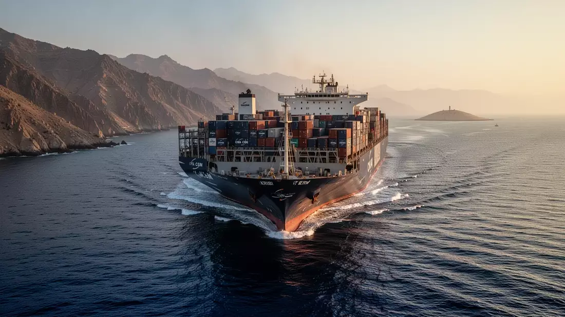 CMA CGM durchbricht Blockade der Straße von Hormus - Bild: über boerse-global.de