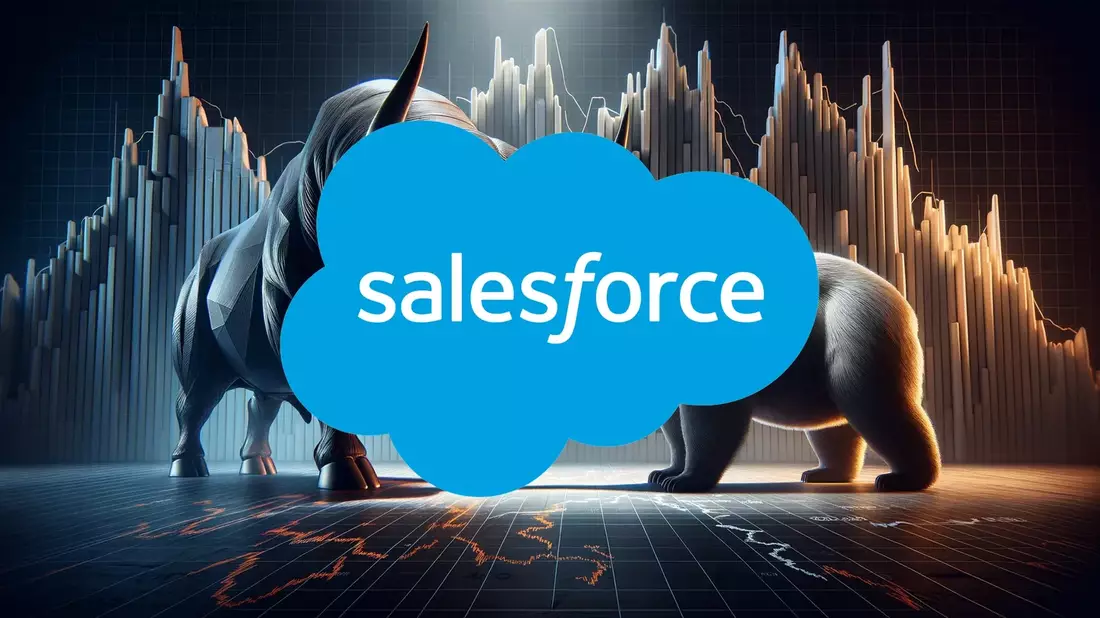 Salesforce: La apuesta contraria a la automatización masiva Illustration mit AI erstellt übermittelt durch boerse-global.de