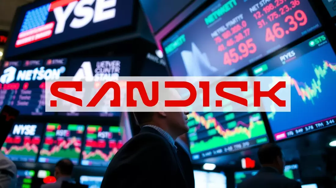 SanDisk: Los analistas calman a los mercados tras el temor por un algoritmo de Google Illustration mit AI erstellt übermittelt durch boerse-global.de