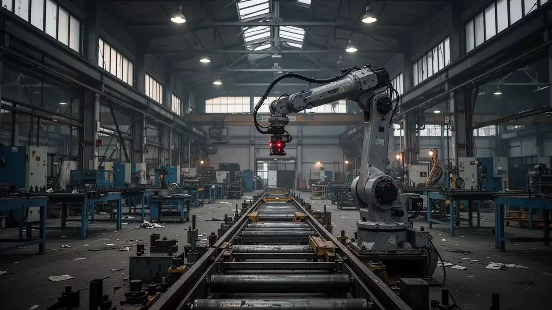Deutsche Industrie verliert massiv Jobs – Erholung nicht in Sicht Illustration mit AI erstellt übermittelt durch boerse-global.de