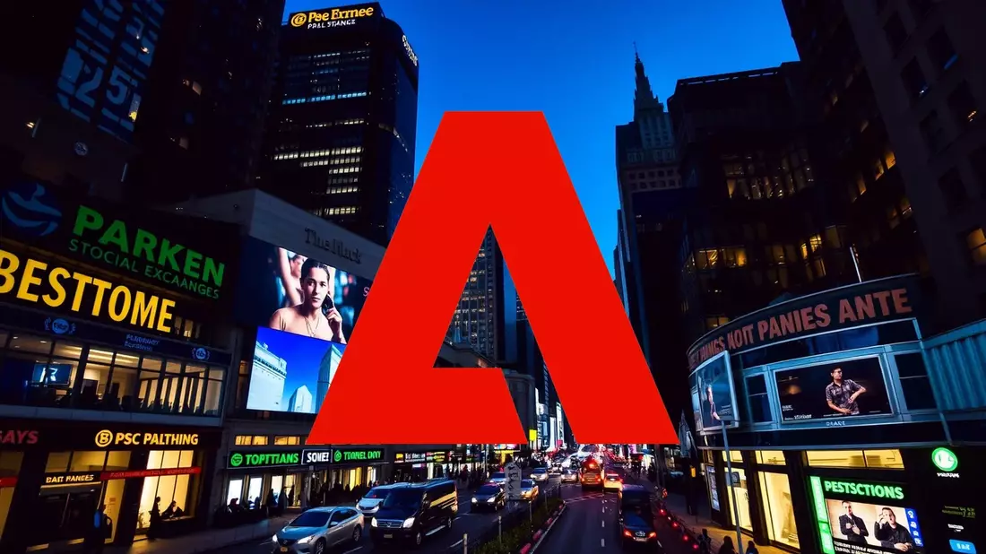 Adobe: Resultados Sólidos en un Horizonte de Incertidumbre Illustration mit AI erstellt übermittelt durch boerse-global.de