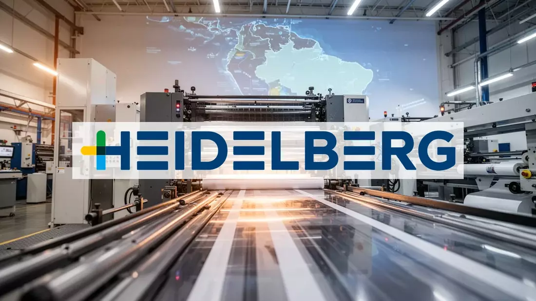 Heidelberger Druck Aktie: Lateinamerika liefert - Bild: über boerse-global.de
