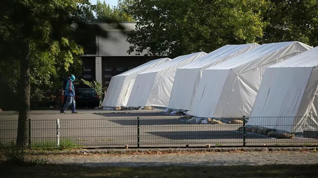Flüchtlinge in einer Zeltstadt (Archiv) - Bild: via dts Nachrichtenagentur