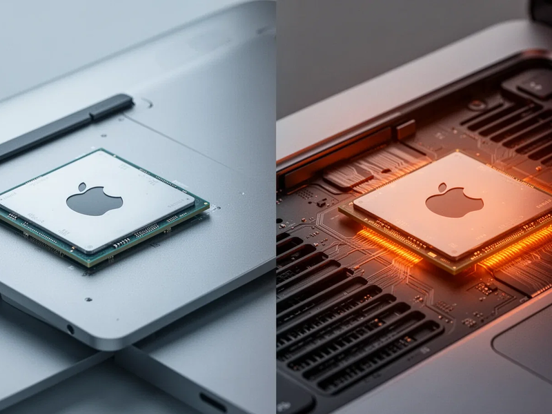 MacBook Air M5: Bis zu 40% Leistungsverlust unter Dauerlast - Foto: über boerse-global.de