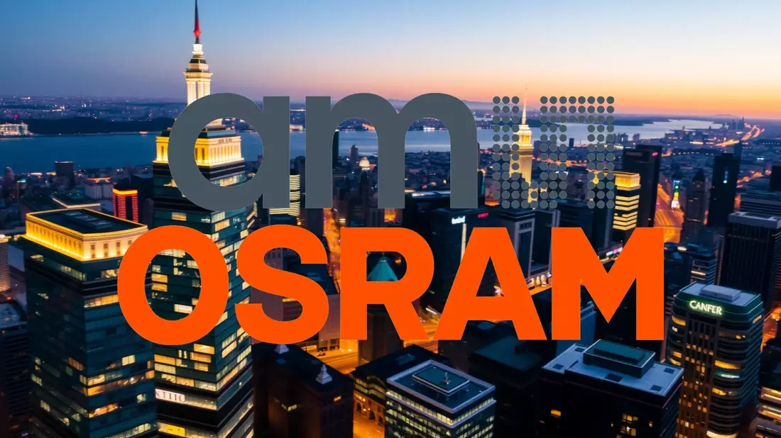 Ams Osram Secures Top Spot in Global LED Lighting Market Illustration mit AI erstellt übermittelt durch boerse-global.de