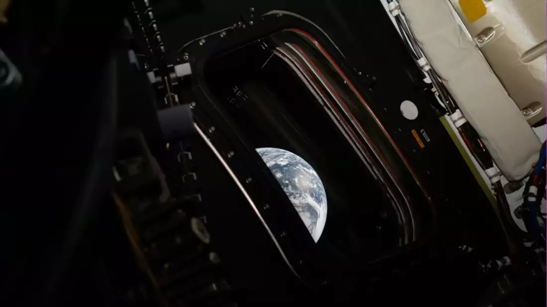 Rund zehn Tage lang sind die Astronauten mit der «Orion»-Kapsel unterwegs.  - Bild: Reid Wiseman/NASA/AP/dpa