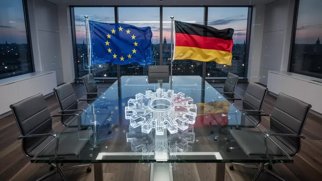 KI-Verordnung: EU verhandelt letzte Fristen, Deutschland baut Aufsicht auf Illustration mit AI erstellt übermittelt durch boerse-global.de