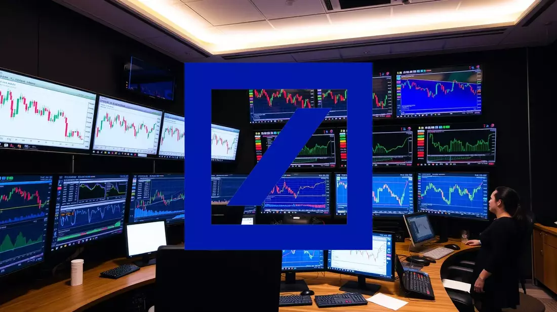 Deutsche Bank's Strategic Resolve Faces Tariff Headwinds Illustration mit AI erstellt übermittelt durch boerse-global.de