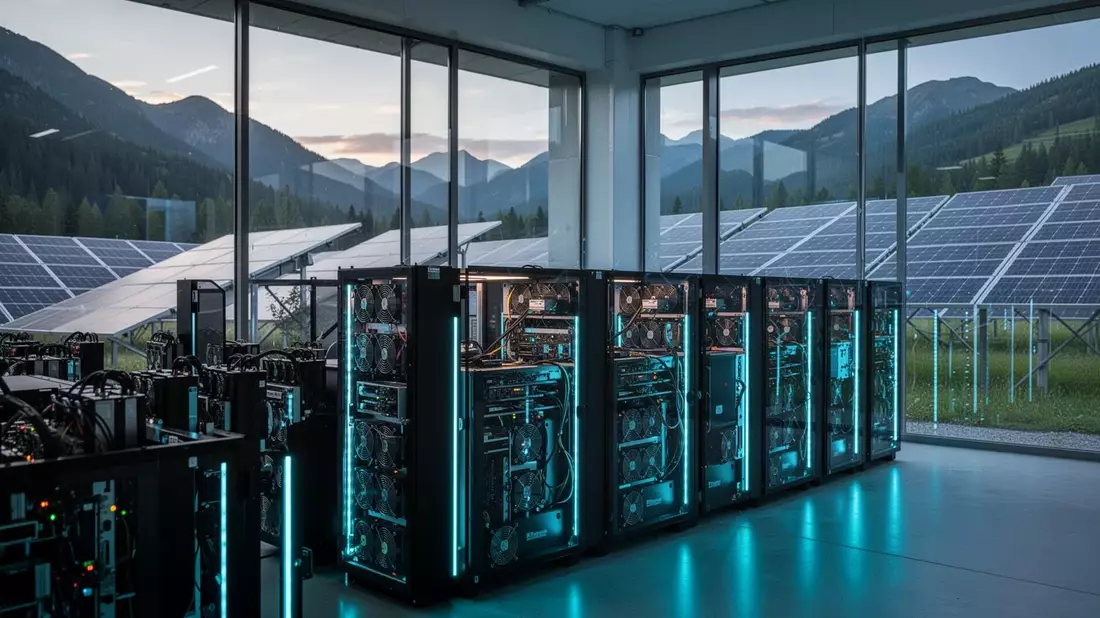 AFIN: Grünes Bitcoin-Mining - Bild: über boerse-global.de