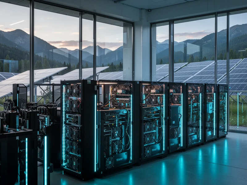 AFIN: Grünes Bitcoin-Mining - Foto: über boerse-global.de