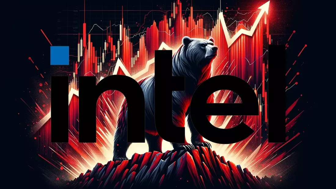Intel frente a AMD: La batalla estratégica por el futuro de los semiconductores Illustration mit AI erstellt übermittelt durch boerse-global.de