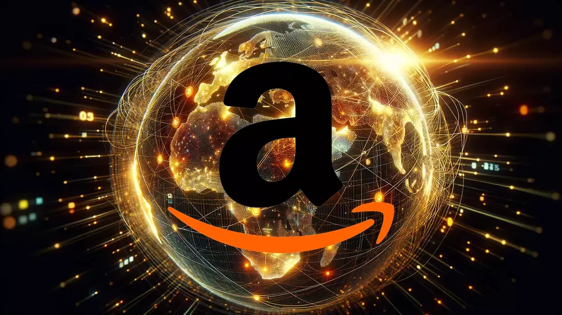 Amazon se lanza a la conquista del espacio: la millonaria jugada para desafiar a Starlink Illustration mit AI erstellt übermittelt durch boerse-global.de