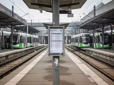 Verdi-Warnstreiks legen Bayerns Nahverkehr lahm - Foto: über boerse-global.de