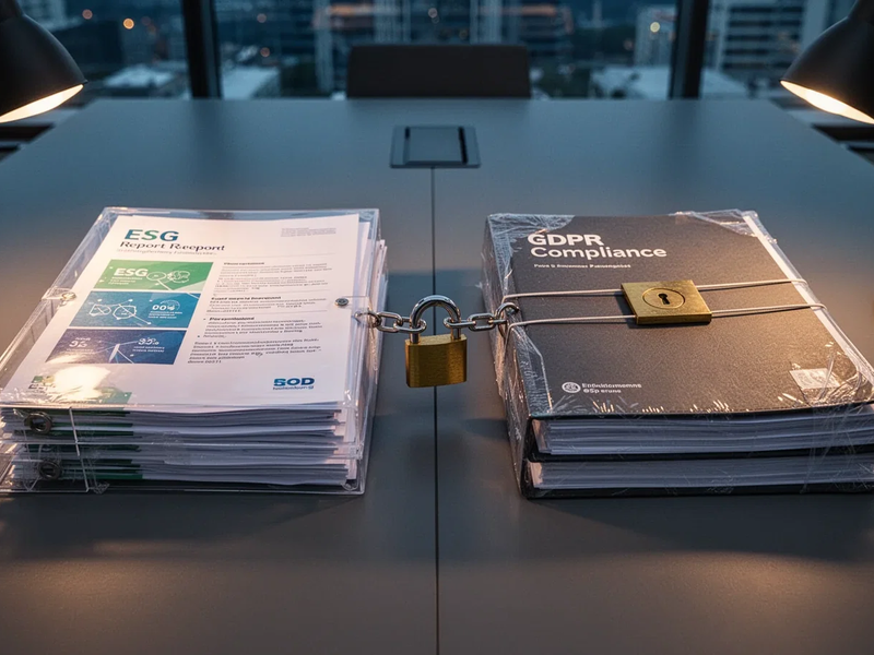 ESG-Berichte: Datenschutz wird zur größten Hürde - Foto: über boerse-global.de