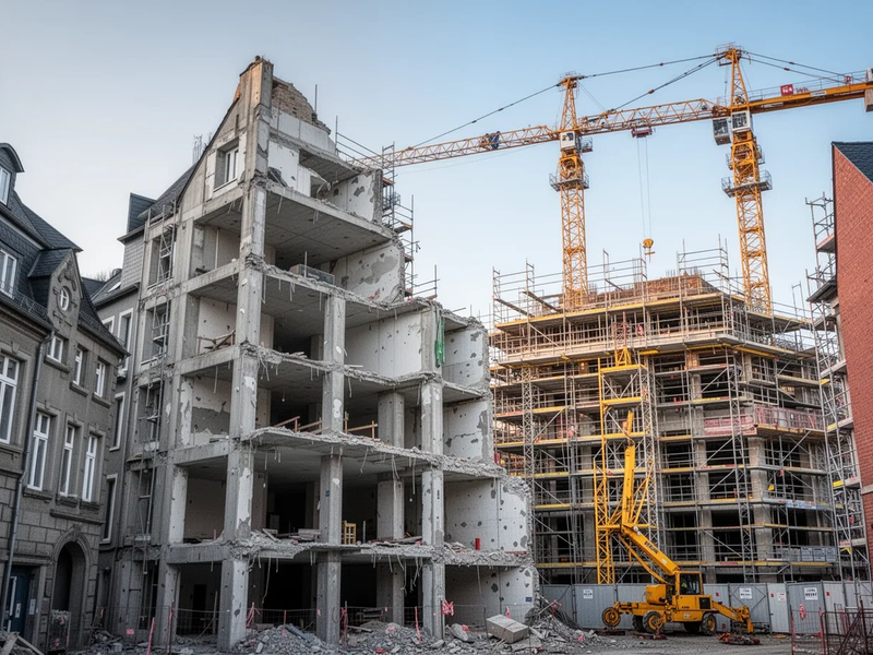 Siegburg reißt Leerstände ab für neuen Wohnraum - Foto: über boerse-global.de