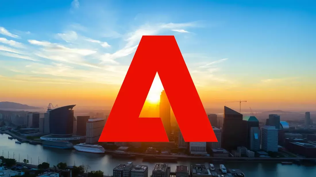 Adobe: La desconexión entre sus resultados récord y la cotización atrae a los analistas Illustration mit AI erstellt übermittelt durch boerse-global.de