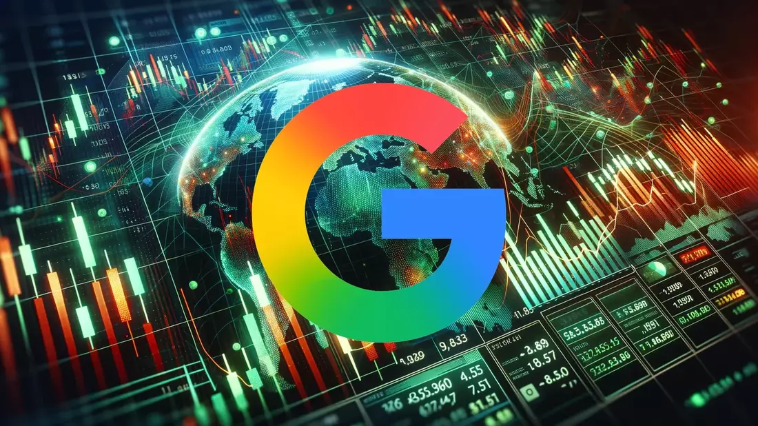 Alphabet: Un Gigante en la Encrucijada de los Mercados Illustration mit AI erstellt übermittelt durch boerse-global.de