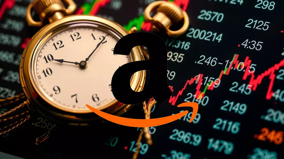Amazon's Stock Faces a Critical Test Amidst Mounting Pressures Illustration mit AI erstellt übermittelt durch boerse-global.de