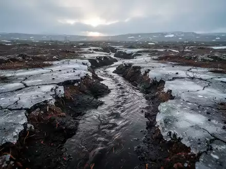Permafrost-Krise: Tauen setzt uralten Kohlenstoff frei - Foto: über boerse-global.de