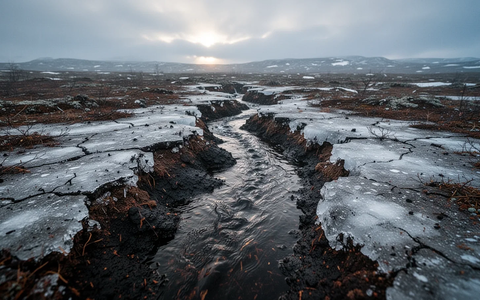 Permafrost-Krise: Tauen setzt uralten Kohlenstoff frei - Foto: über boerse-global.de
