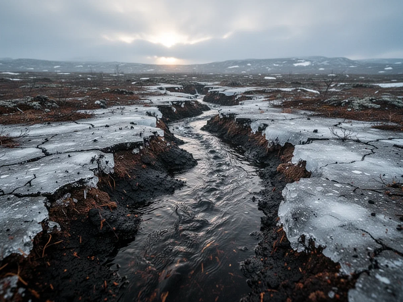 Permafrost-Krise: Tauen setzt uralten Kohlenstoff frei - Foto: über boerse-global.de
