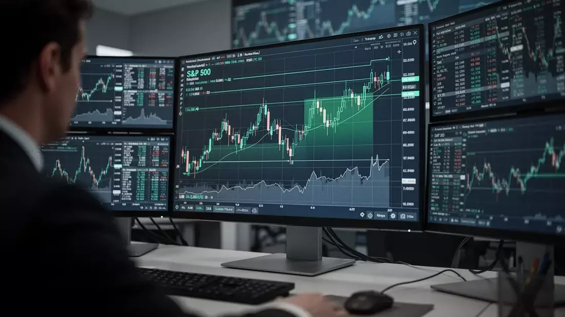 Amundi S&P 500 ETF: Chartmarken im Visier - Bild: über boerse-global.de