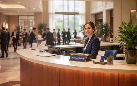 Rezeptionisten: Gesucht wie nie – trotz KI und Krise - Foto: über boerse-global.de