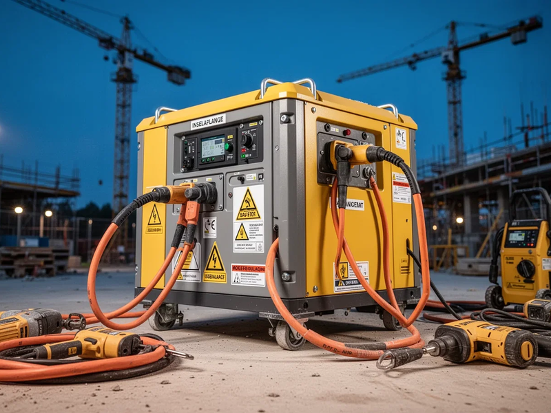 DGUV 203-032: Neue Sicherheitsregeln für mobile Baustromversorgung - Foto: über boerse-global.de
