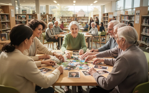 Bibliotheken werden Zentren für Demenz-Prävention - Foto: über boerse-global.de