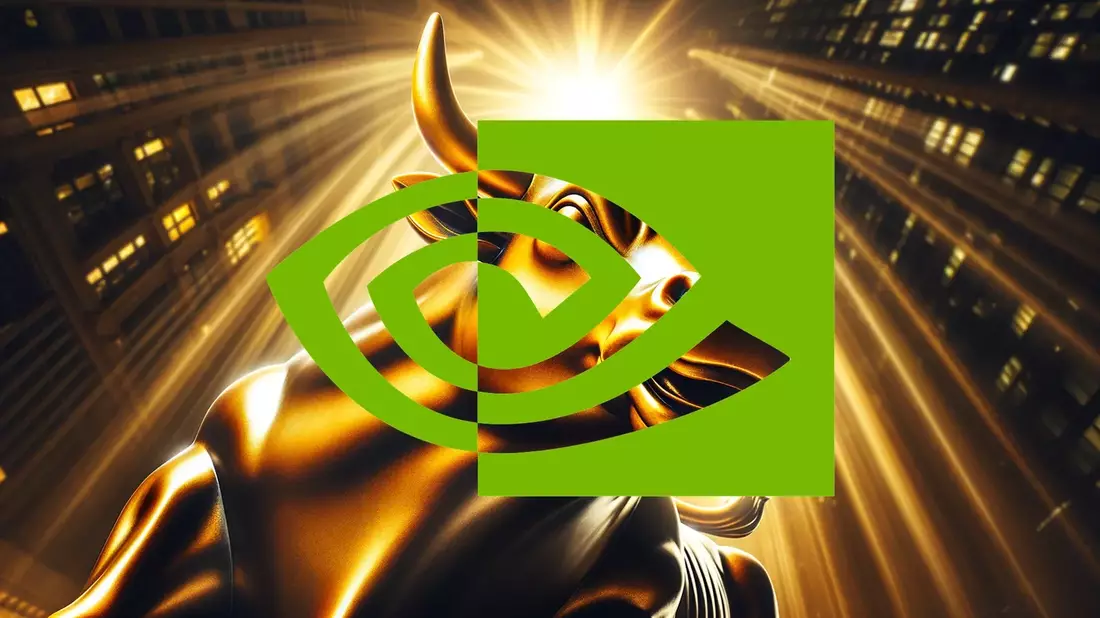 Nvidia's Path to a Trillion-Dollar Revenue Milestone Illustration mit AI erstellt übermittelt durch boerse-global.de