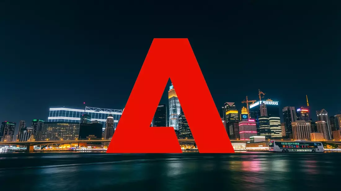 Adobe's Stock Dilemma: A Turning Point or Continued Decline? Illustration mit AI erstellt übermittelt durch boerse-global.de