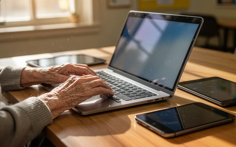 DigitalPakt Alter: Senioren nutzen Technik täglich, fühlen sich aber überfordert - Foto: über boerse-global.de