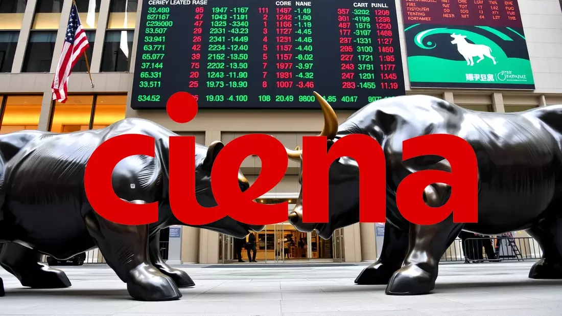 Ciena Aktie: KI-Netzwerke boomen Illustration mit AI erstellt übermittelt durch boerse-global.de