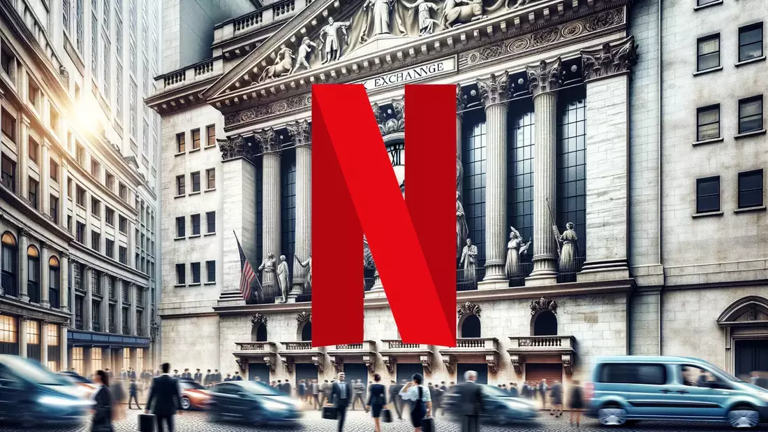 Netflix Faces Legal Challenge in Italy as Investors Eye Pivotal Earnings Report Illustration mit AI erstellt übermittelt durch boerse-global.de