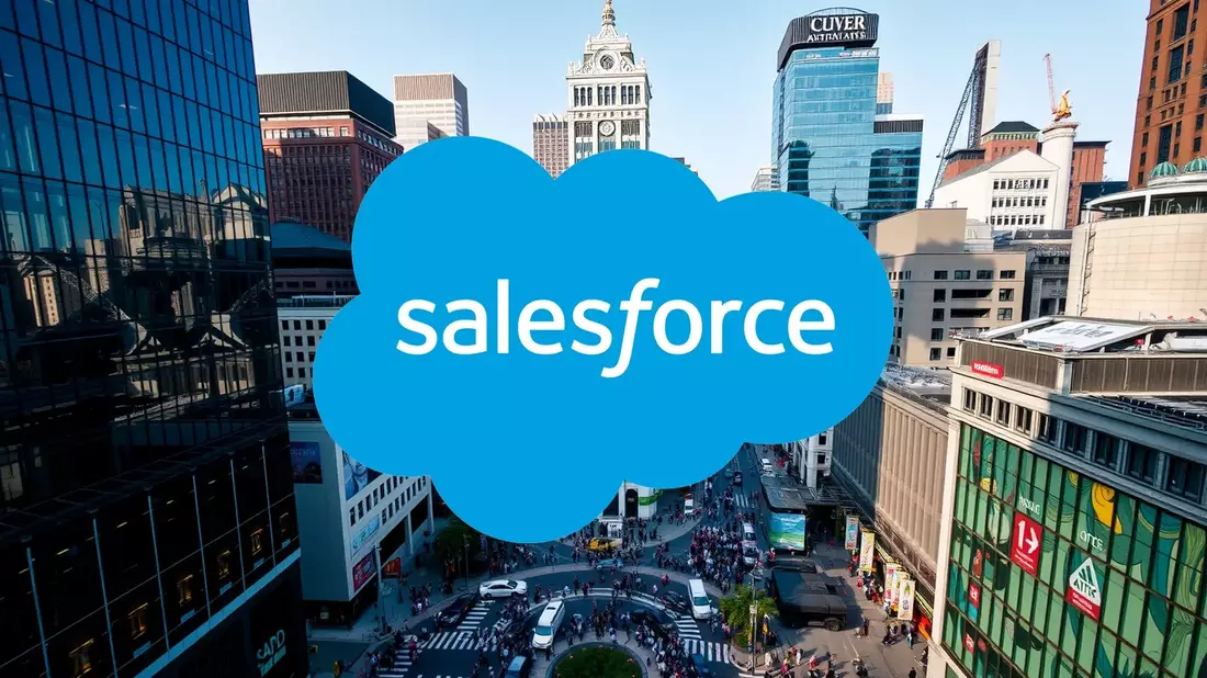 Salesforce: La paradoja bursátil de un gigante en plena forma Illustration mit AI erstellt übermittelt durch boerse-global.de