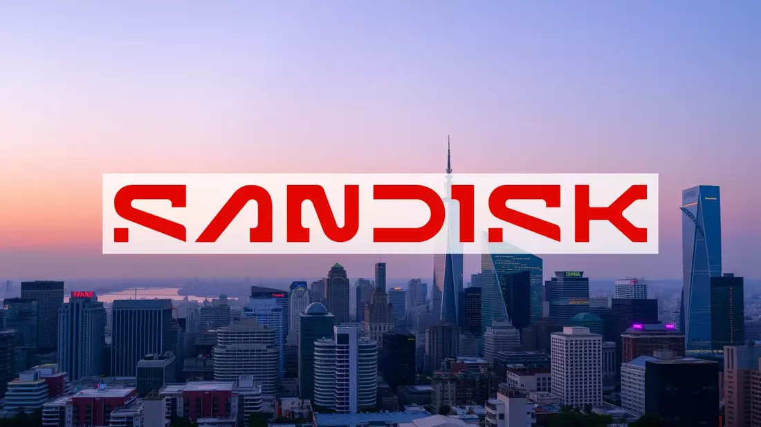 SanDisk: La confianza analítica frente a la volatilidad del mercado Illustration mit AI erstellt übermittelt durch boerse-global.de