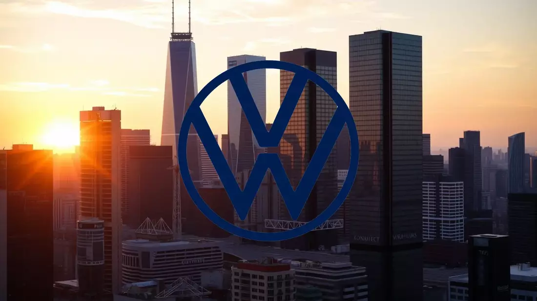 Volkswagen Shares Struggle Despite Key Software Advancement Illustration mit AI erstellt übermittelt durch boerse-global.de