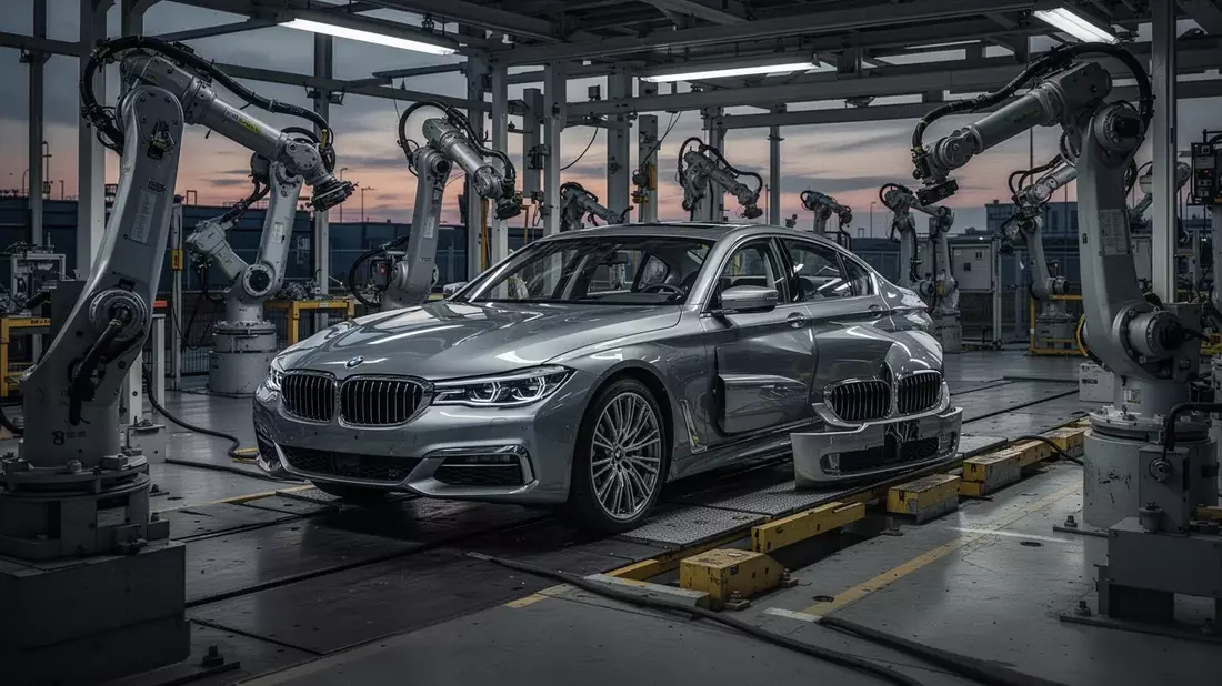 BMW Aktie: Zölle treffen schwaches Fundament Illustration mit AI erstellt übermittelt durch boerse-global.de