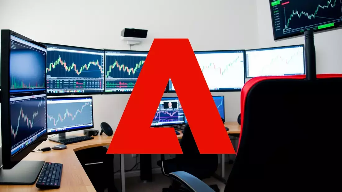 Adobe: ¿Puede su conferencia anual marcar un cambio de rumbo bursátil? Illustration mit AI erstellt übermittelt durch boerse-global.de